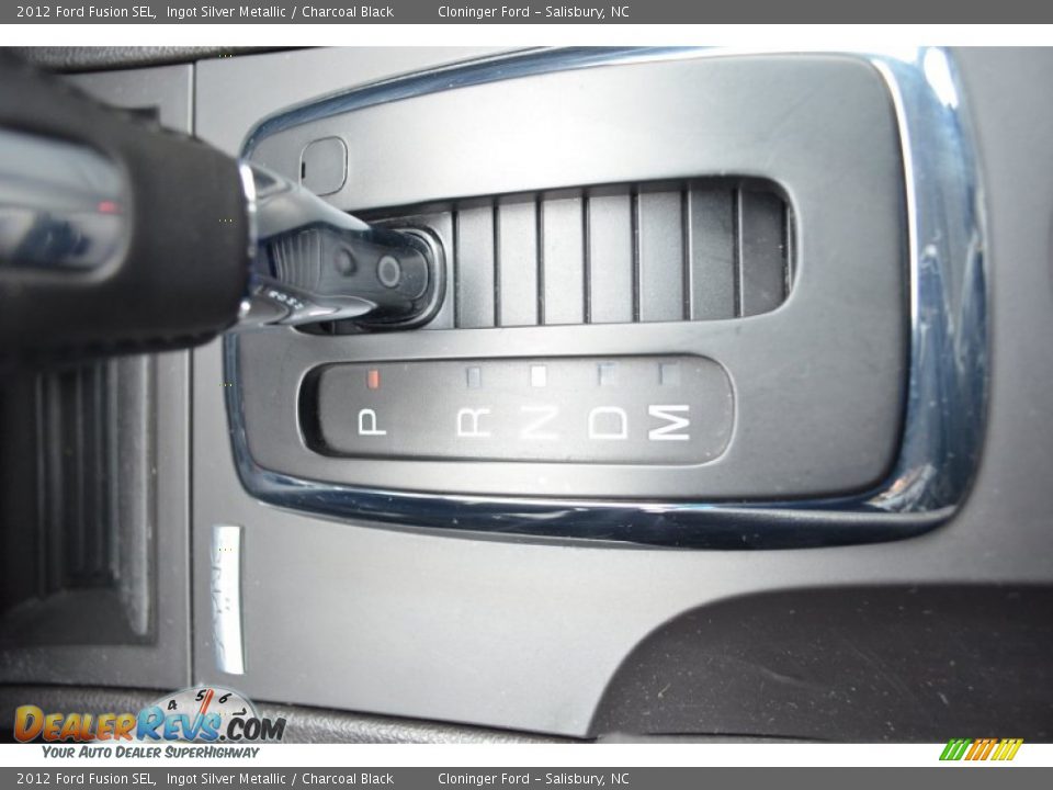 2012 Ford Fusion SEL Ingot Silver Metallic / Charcoal Black Photo #22