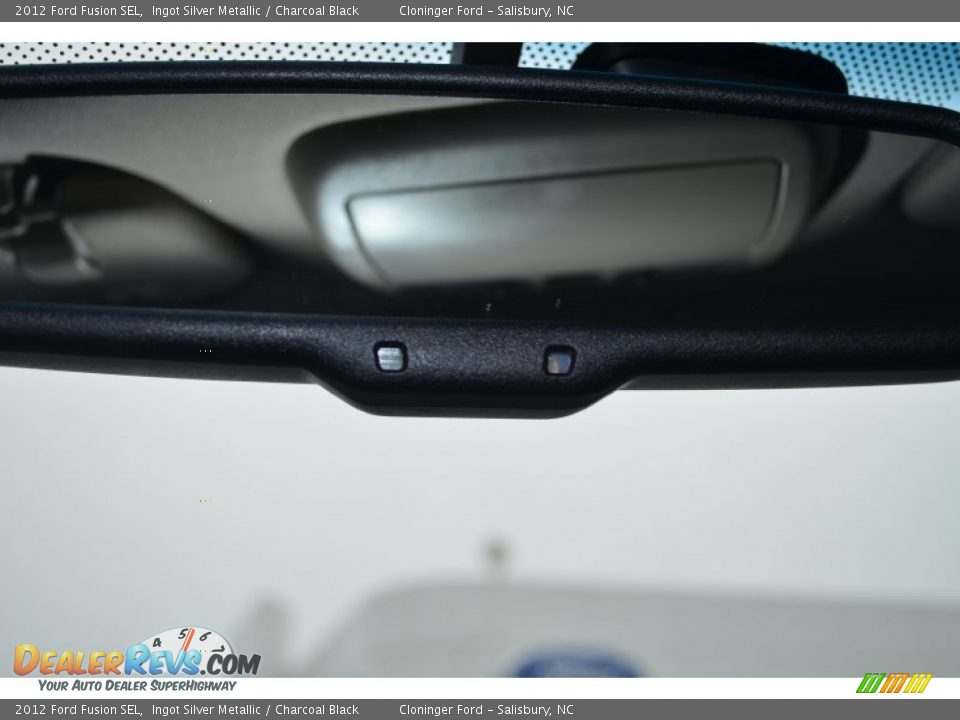2012 Ford Fusion SEL Ingot Silver Metallic / Charcoal Black Photo #24