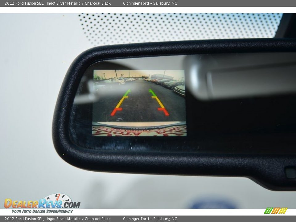 2012 Ford Fusion SEL Ingot Silver Metallic / Charcoal Black Photo #25