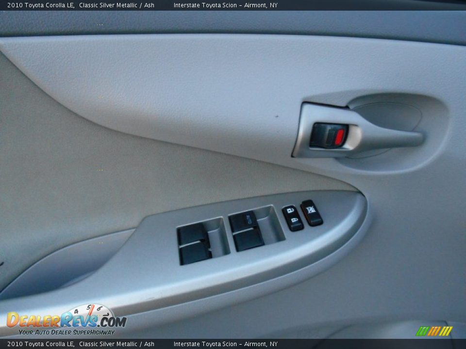 2010 Toyota Corolla LE Classic Silver Metallic / Ash Photo #8
