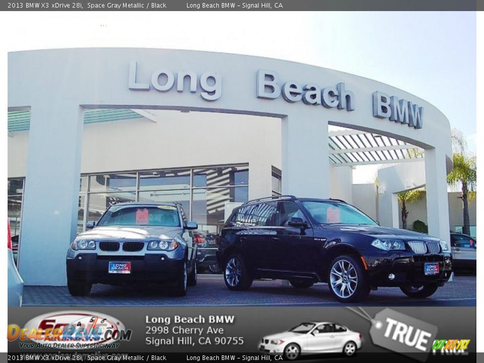 2013 BMW X3 xDrive 28i Space Gray Metallic / Black Photo #1