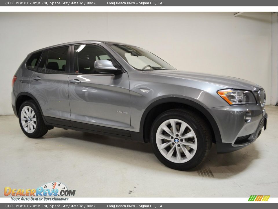 2013 BMW X3 xDrive 28i Space Gray Metallic / Black Photo #3