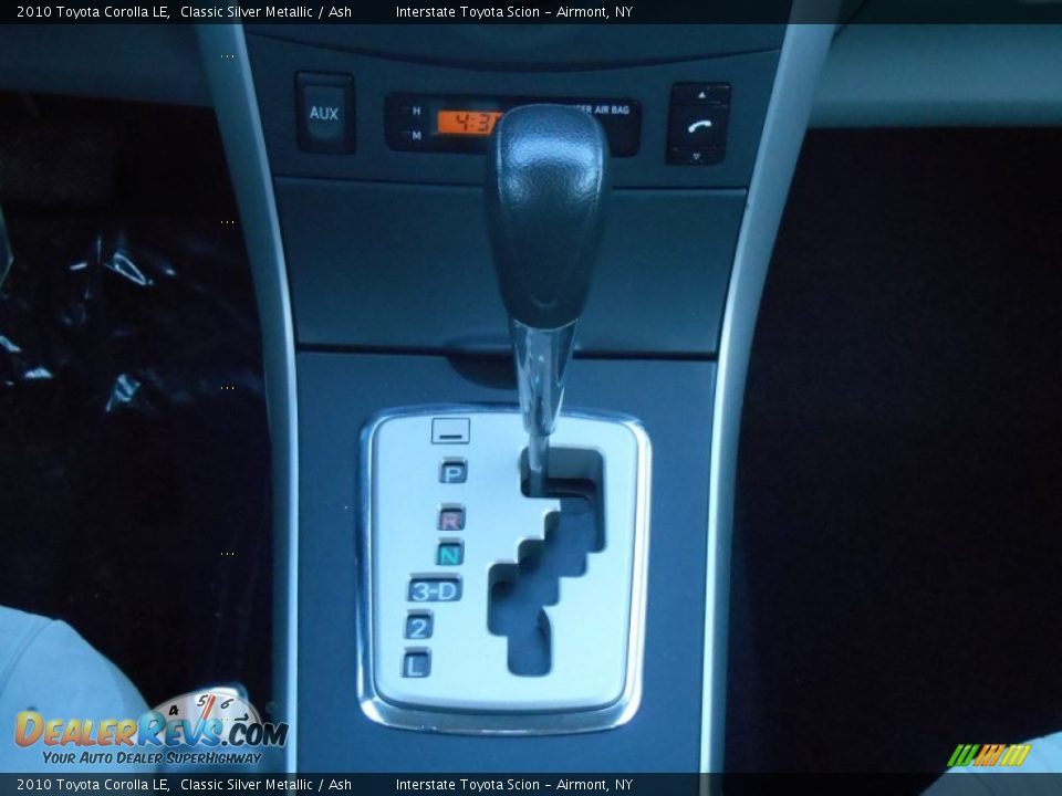 2010 Toyota Corolla LE Classic Silver Metallic / Ash Photo #15