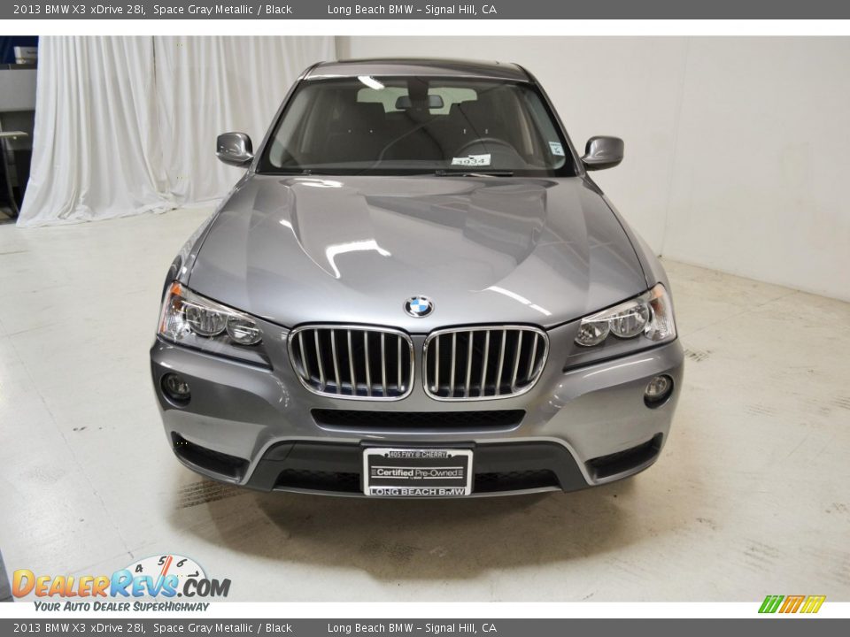 2013 BMW X3 xDrive 28i Space Gray Metallic / Black Photo #4