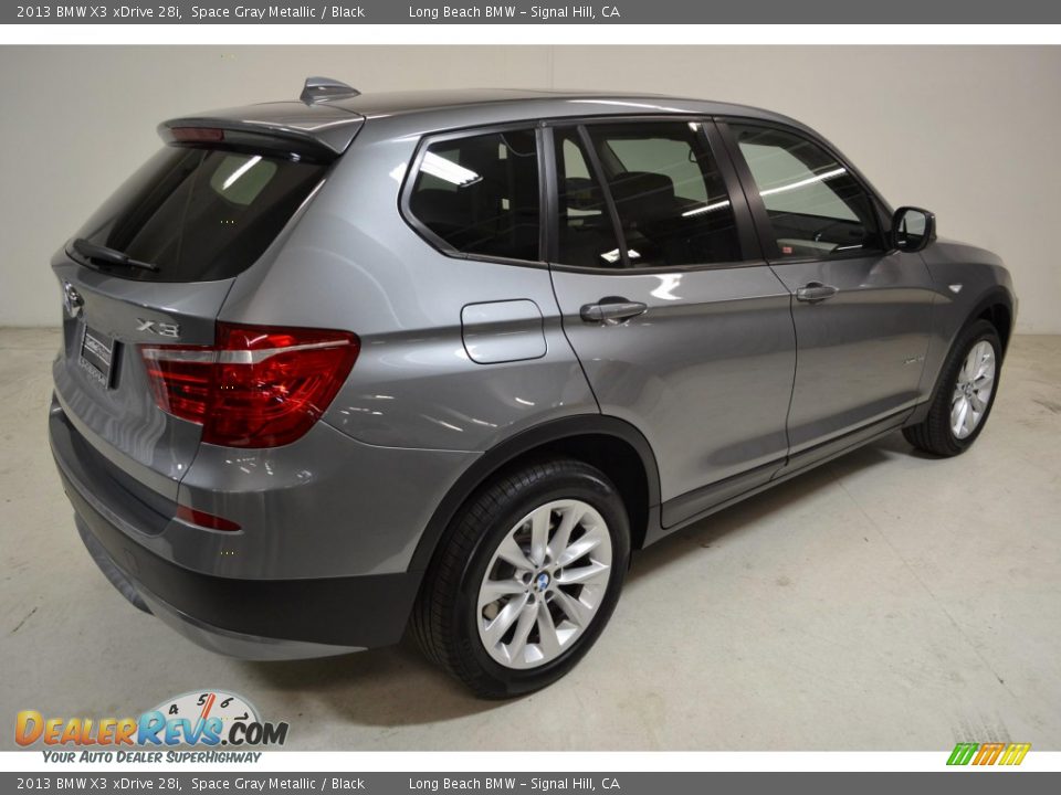 2013 BMW X3 xDrive 28i Space Gray Metallic / Black Photo #5
