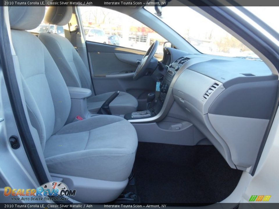2010 Toyota Corolla LE Classic Silver Metallic / Ash Photo #21