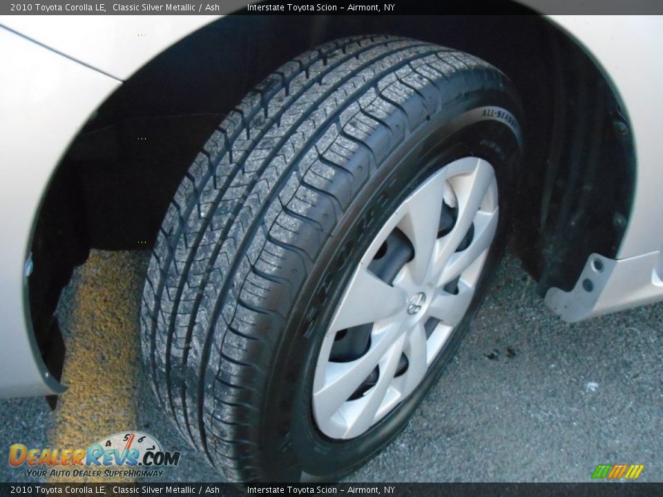 2010 Toyota Corolla LE Classic Silver Metallic / Ash Photo #23