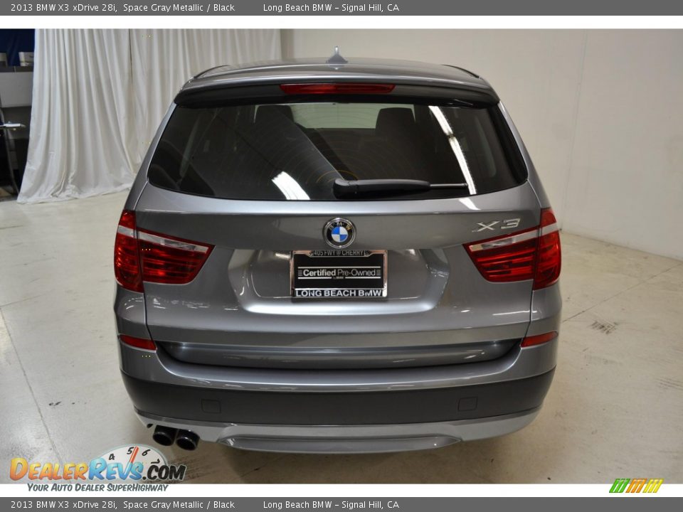 2013 BMW X3 xDrive 28i Space Gray Metallic / Black Photo #8