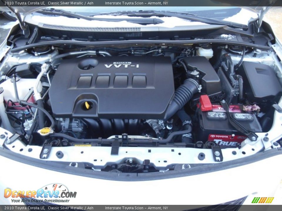 2010 Toyota Corolla LE Classic Silver Metallic / Ash Photo #24