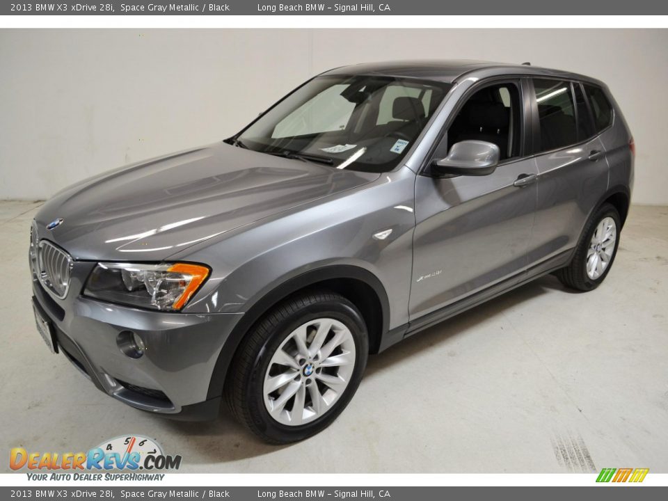 2013 BMW X3 xDrive 28i Space Gray Metallic / Black Photo #9