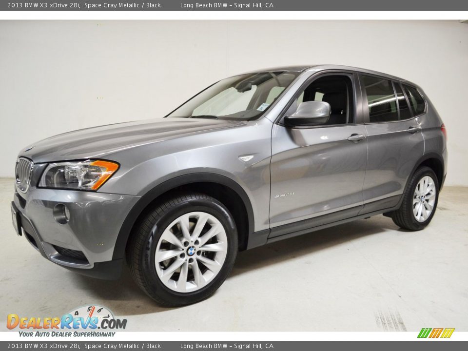 2013 BMW X3 xDrive 28i Space Gray Metallic / Black Photo #10
