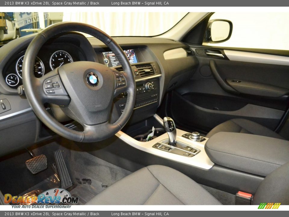 2013 BMW X3 xDrive 28i Space Gray Metallic / Black Photo #12
