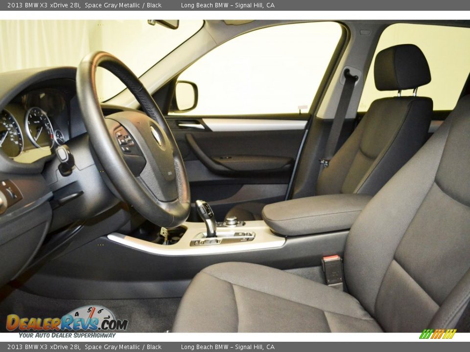2013 BMW X3 xDrive 28i Space Gray Metallic / Black Photo #13