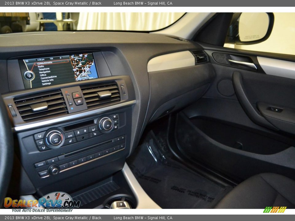 2013 BMW X3 xDrive 28i Space Gray Metallic / Black Photo #17