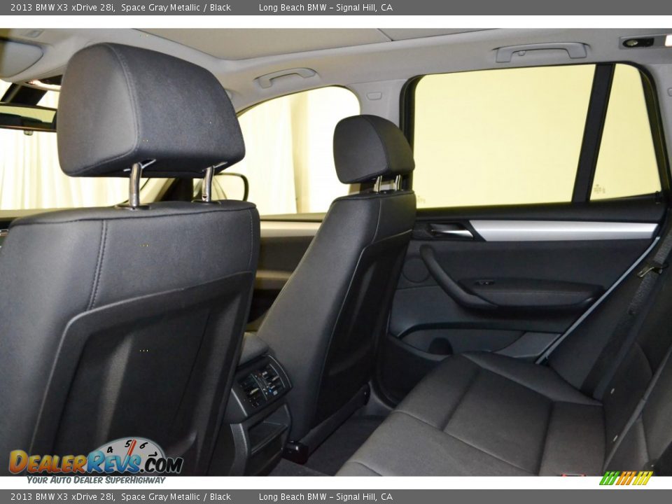 2013 BMW X3 xDrive 28i Space Gray Metallic / Black Photo #22