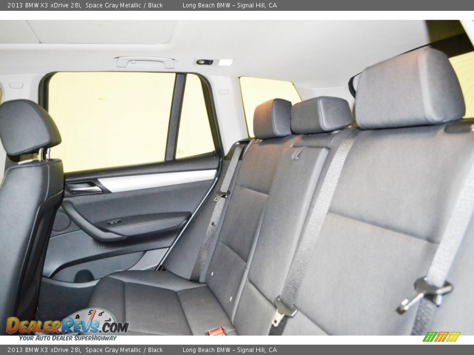 2013 BMW X3 xDrive 28i Space Gray Metallic / Black Photo #23