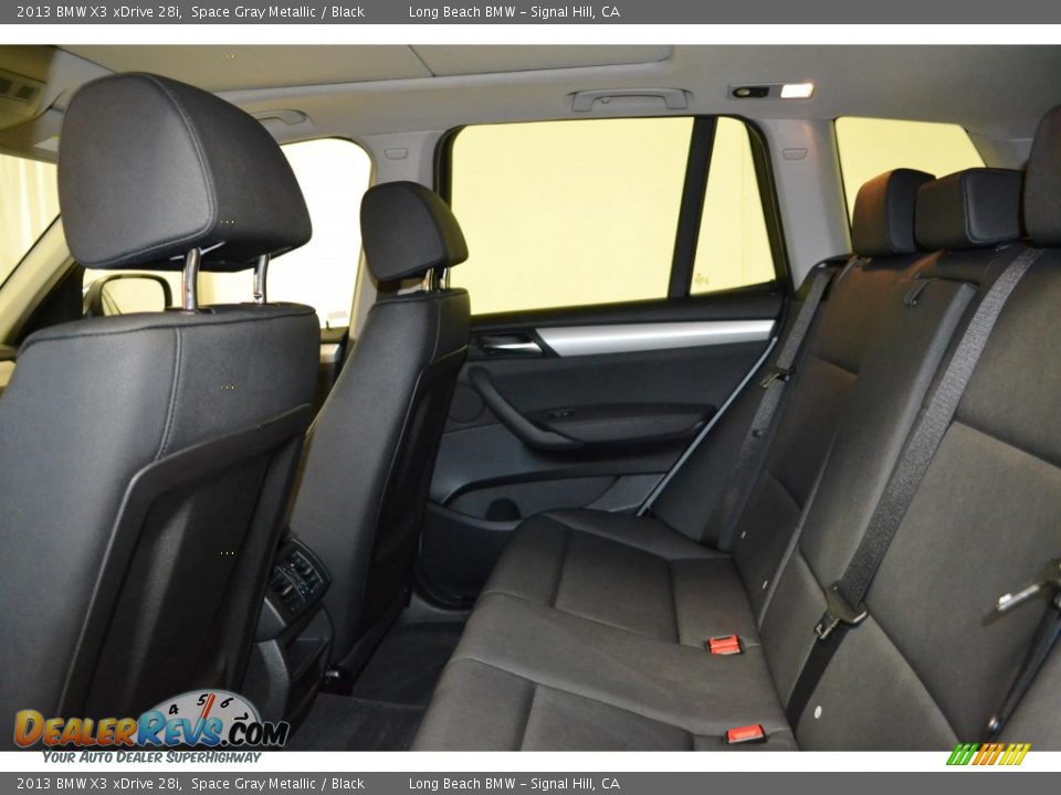 2013 BMW X3 xDrive 28i Space Gray Metallic / Black Photo #24