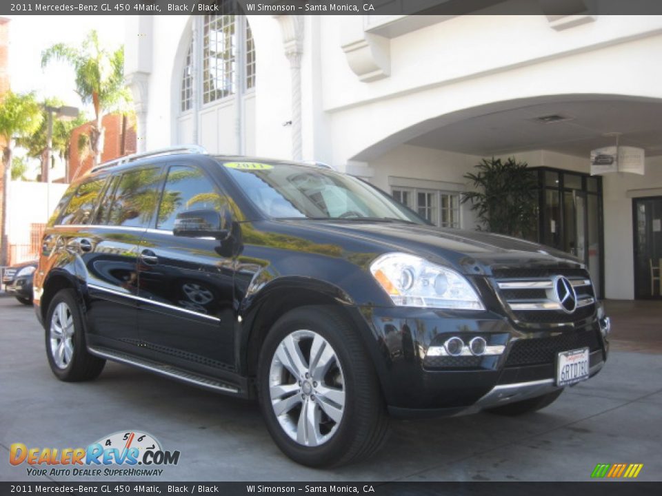 2011 Mercedes-Benz GL 450 4Matic Black / Black Photo #1