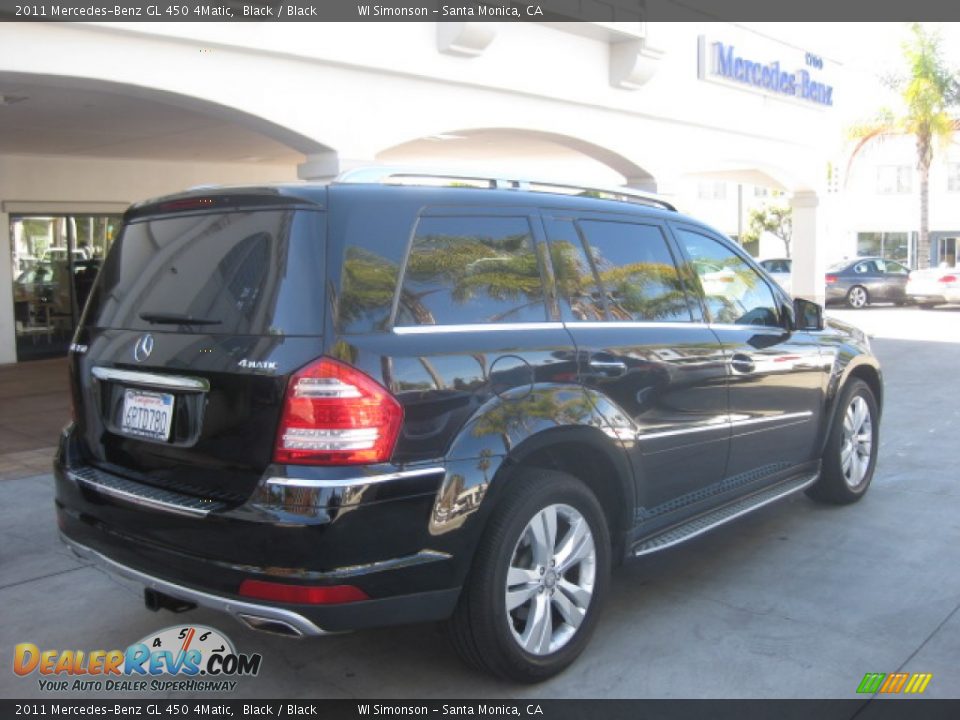 2011 Mercedes-Benz GL 450 4Matic Black / Black Photo #2