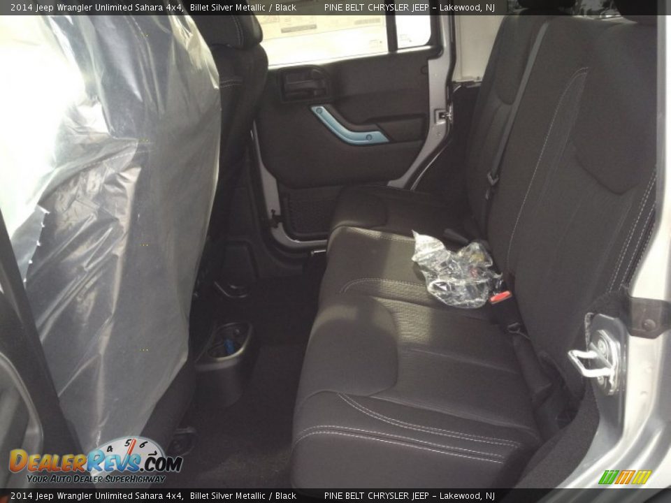 2014 Jeep Wrangler Unlimited Sahara 4x4 Billet Silver Metallic / Black Photo #6