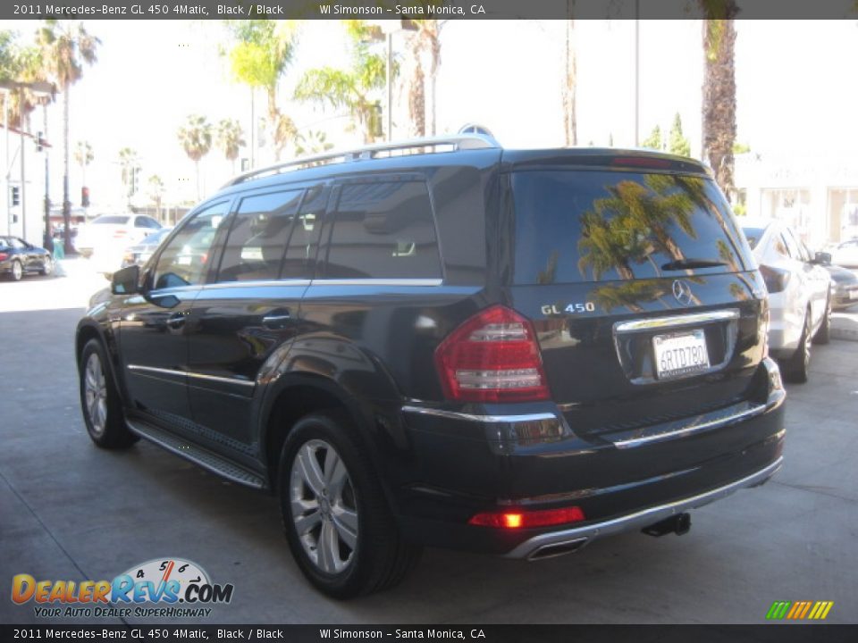 2011 Mercedes-Benz GL 450 4Matic Black / Black Photo #4