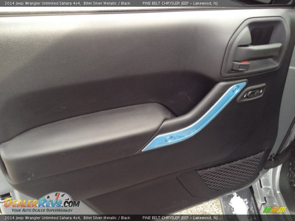 2014 Jeep Wrangler Unlimited Sahara 4x4 Billet Silver Metallic / Black Photo #8