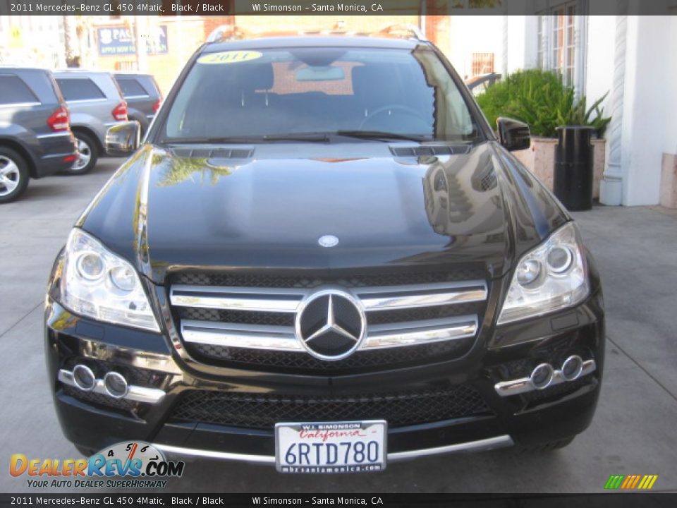 2011 Mercedes-Benz GL 450 4Matic Black / Black Photo #6