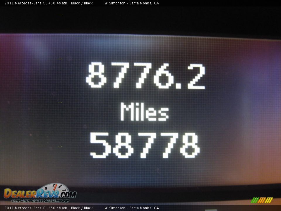 2011 Mercedes-Benz GL 450 4Matic Black / Black Photo #9