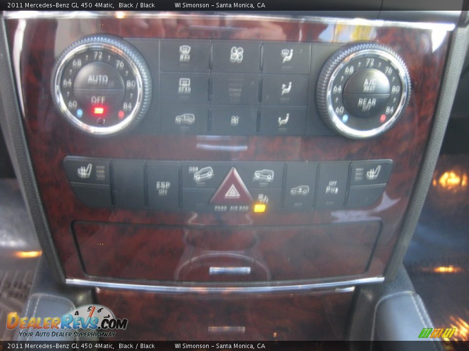 2011 Mercedes-Benz GL 450 4Matic Black / Black Photo #12