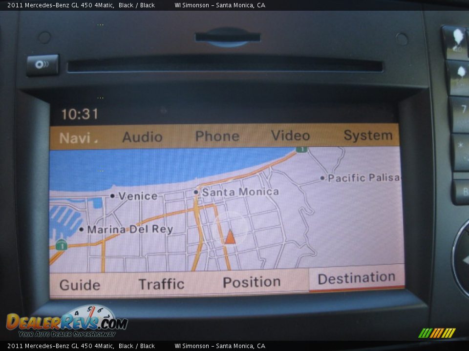 2011 Mercedes-Benz GL 450 4Matic Black / Black Photo #15