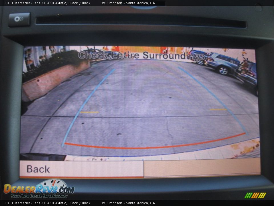 2011 Mercedes-Benz GL 450 4Matic Black / Black Photo #16