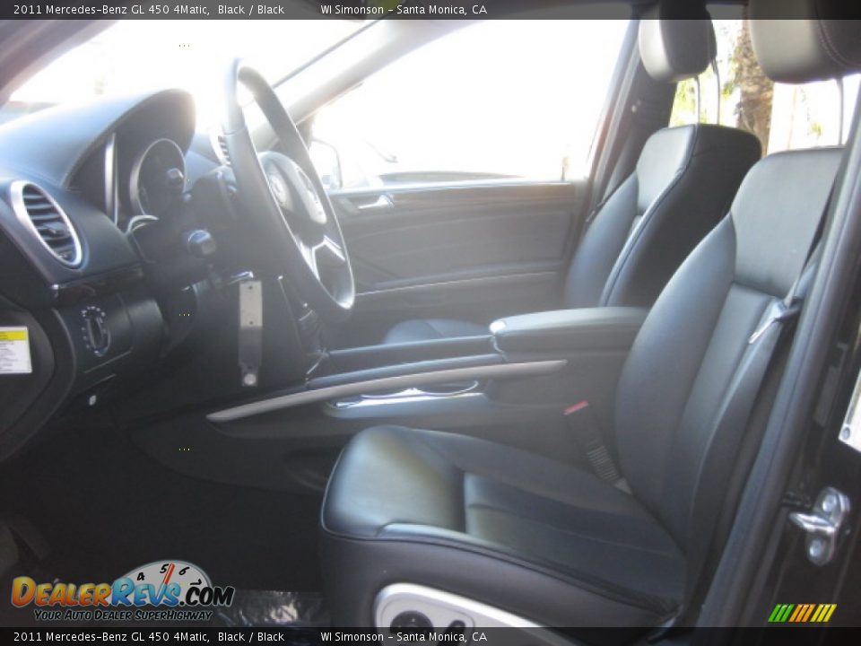 2011 Mercedes-Benz GL 450 4Matic Black / Black Photo #17