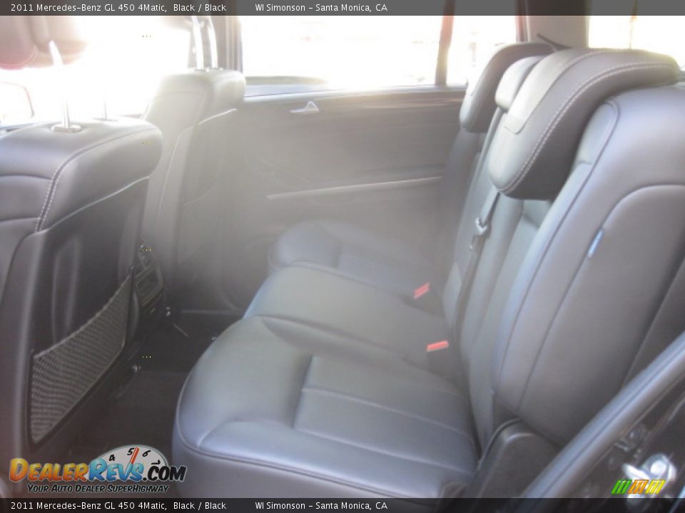 2011 Mercedes-Benz GL 450 4Matic Black / Black Photo #18