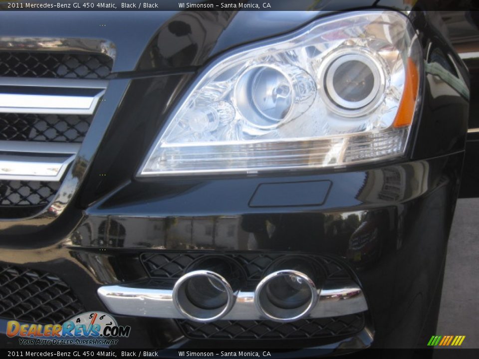 2011 Mercedes-Benz GL 450 4Matic Black / Black Photo #23