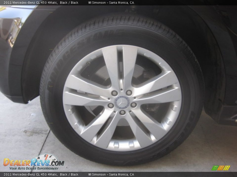 2011 Mercedes-Benz GL 450 4Matic Black / Black Photo #24