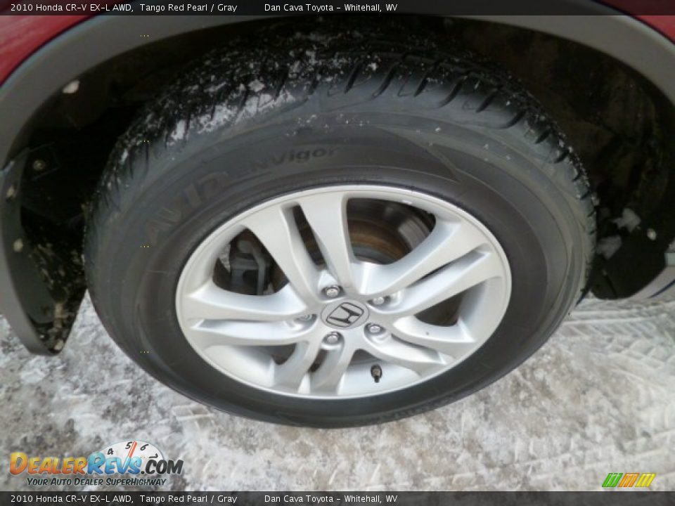 2010 Honda CR-V EX-L AWD Tango Red Pearl / Gray Photo #7
