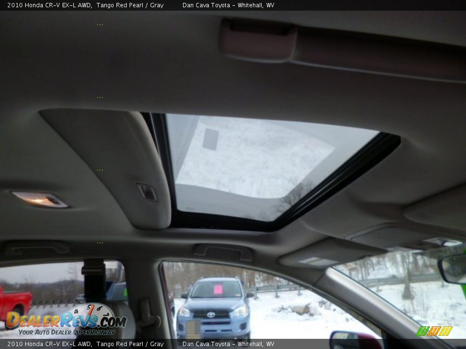 2010 Honda CR-V EX-L AWD Tango Red Pearl / Gray Photo #9