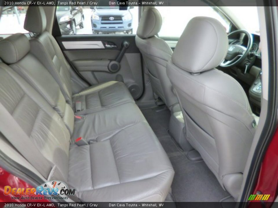 2010 Honda CR-V EX-L AWD Tango Red Pearl / Gray Photo #10