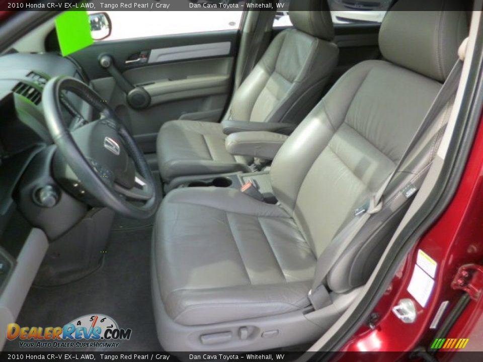 2010 Honda CR-V EX-L AWD Tango Red Pearl / Gray Photo #11