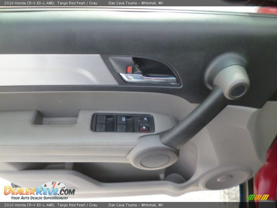 2010 Honda CR-V EX-L AWD Tango Red Pearl / Gray Photo #13