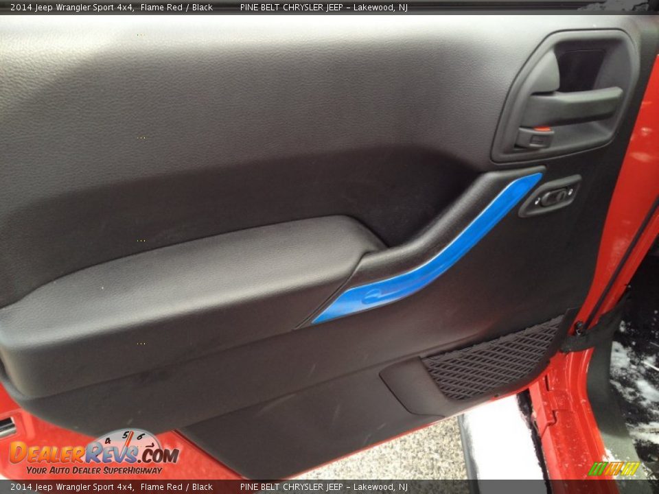 2014 Jeep Wrangler Sport 4x4 Flame Red / Black Photo #7