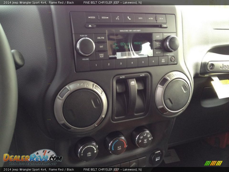 2014 Jeep Wrangler Sport 4x4 Flame Red / Black Photo #10