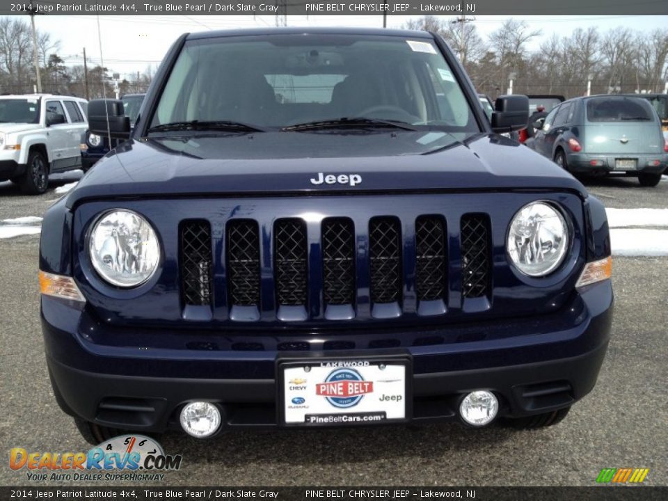 2014 Jeep Patriot Latitude 4x4 True Blue Pearl / Dark Slate Gray Photo #2