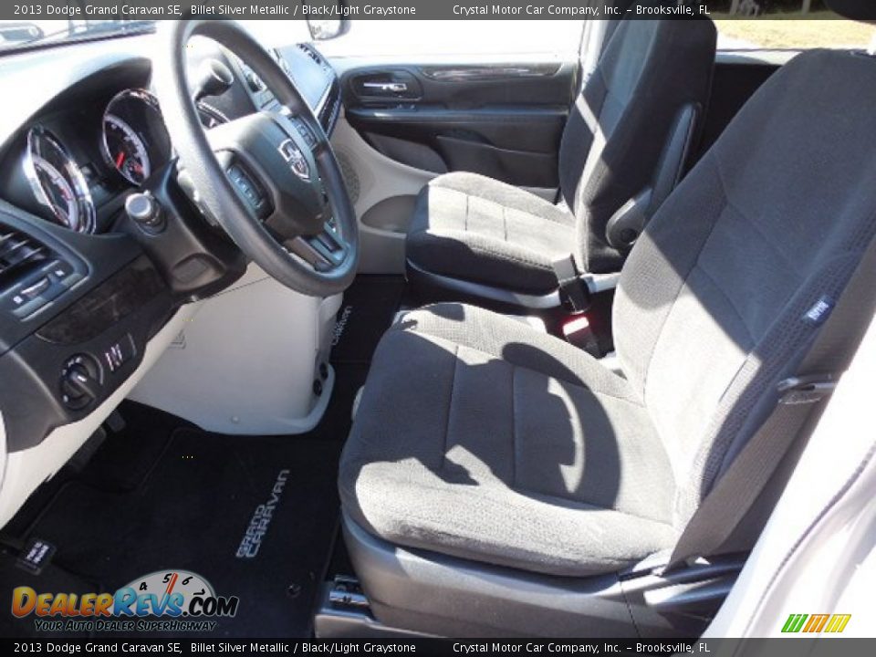 2013 Dodge Grand Caravan SE Billet Silver Metallic / Black/Light Graystone Photo #4