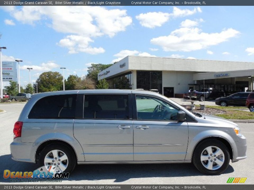 2013 Dodge Grand Caravan SE Billet Silver Metallic / Black/Light Graystone Photo #11