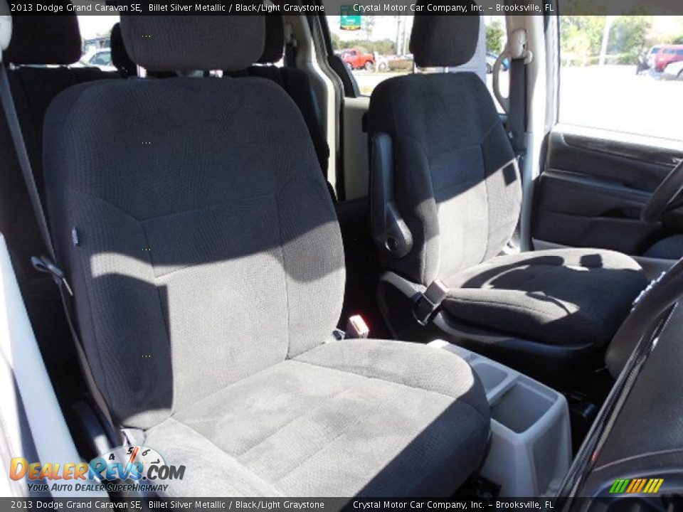 2013 Dodge Grand Caravan SE Billet Silver Metallic / Black/Light Graystone Photo #14
