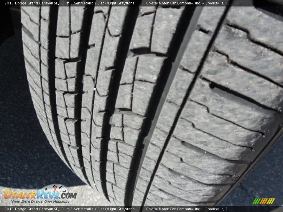 2013 Dodge Grand Caravan SE Billet Silver Metallic / Black/Light Graystone Photo #17