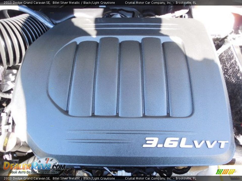 2013 Dodge Grand Caravan SE Billet Silver Metallic / Black/Light Graystone Photo #18