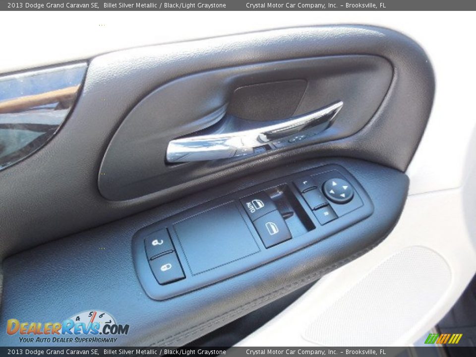 2013 Dodge Grand Caravan SE Billet Silver Metallic / Black/Light Graystone Photo #19