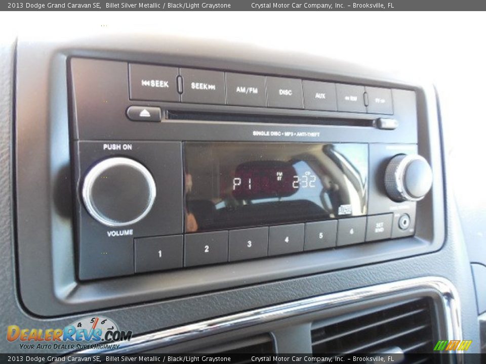 2013 Dodge Grand Caravan SE Billet Silver Metallic / Black/Light Graystone Photo #21
